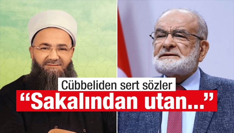 Cübbeli Ahmet Hoca'dan Temel Karamollaoğlu'na sert sözler: Sakalından utan...