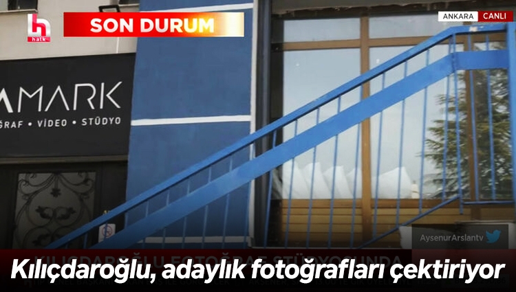 Kemal Kılıçdaroğlu adaylık fotoğrafları çektiriyor
