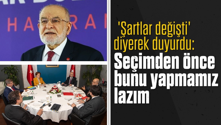 Temel Karamollaoğlu: Seçimden önce yönetim ittifakı kurulmalı