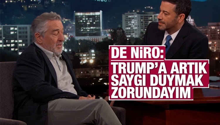 Robert De Niro'dan Trump açıklaması