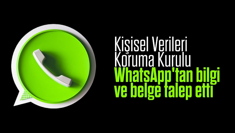 Kişisel Verileri Koruma Kurulu'ndan WhatsApp'a tebligat
