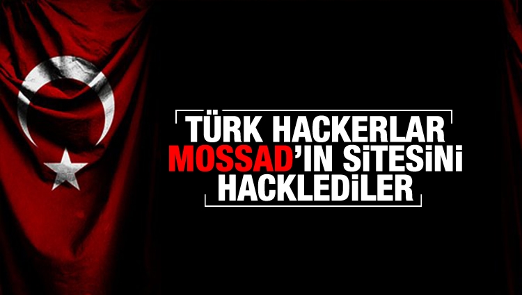 Türk hackerlar Mossad'ı hackledi
