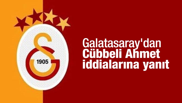Galatasaray'dan Cübbeli Ahmet iddialarına yanıt