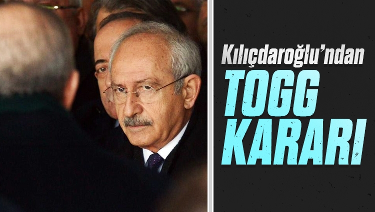 Kemal Kılıçdaroğlu, TOGG'un fabrika açılış törenine katılmayacak