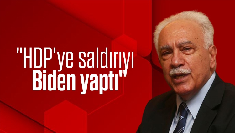 Perinçek "HDP'ye saldırıyı Biden yaptı" dedi ve sebebini açıkladı