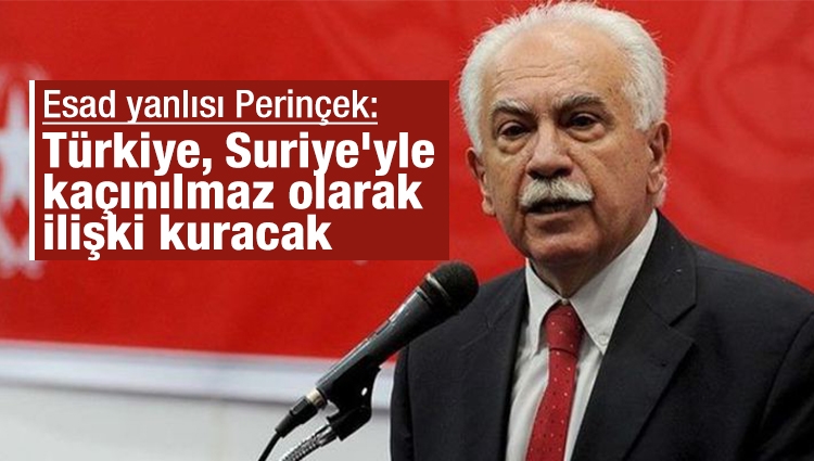 Perinçek: Türkiye, Suriye'yle kaçınılmaz olarak ilişki kuracak