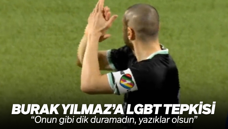 Türk futbolseverlerden Burak Yılmaz'a "OneLove" tepkisi: Orkun Kökçü örnek gösterildi