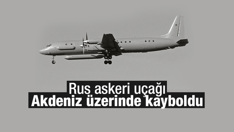 Rus askeri uçağı Akdeniz üzerinde kayboldu