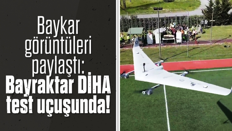 Bayraktar Dikey İniş Kalkışlı İnsansız Hava Aracı (DİHA)'nın görüntüleri yayınlandı