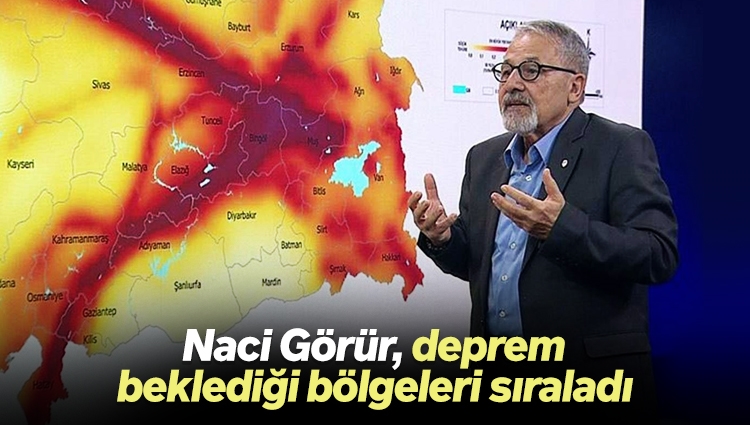 Naci Görür deprem beklediği bölgeleri bir bir saydı: İstanbul'da özellikle Avrupa yakası