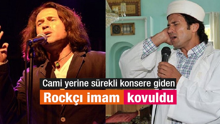 'Rockçı imam' meslekten ihraç edildi