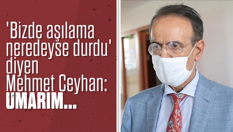 Mehmet Ceyhan'dan maske açıklaması: Umarım kaldırılmaz