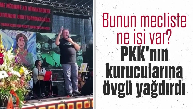 HDP'li vekil Kemal Bülbül, PKK'nın kurucularına övgüler düzdü