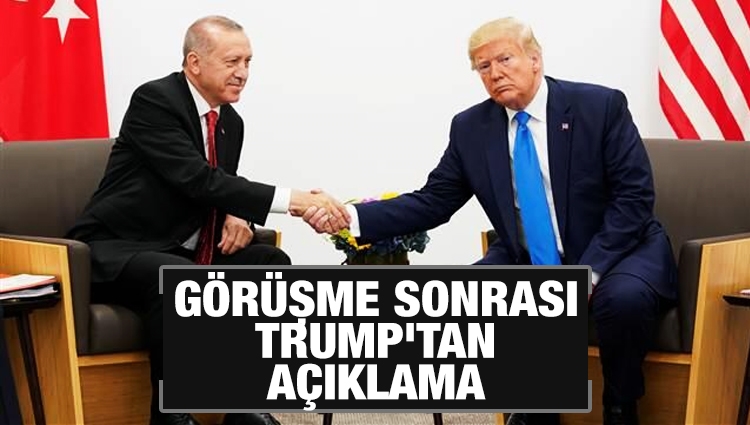 Erdoğan - Trump görüşmesi sona erdi!