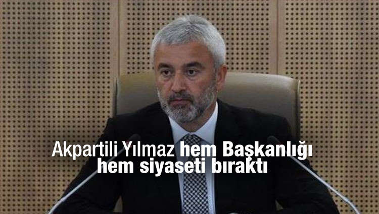 AK Partili Büyükşehir Belediye Başkanı istifa etti 