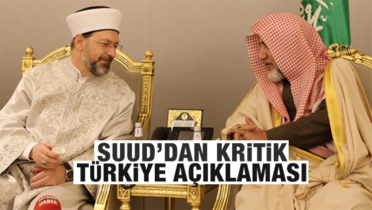 Suudi Arabistan'dan Türkiye açıklaması 