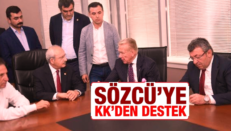 Kılıçdaroğlu'dan Sözcü'ye ziyaret