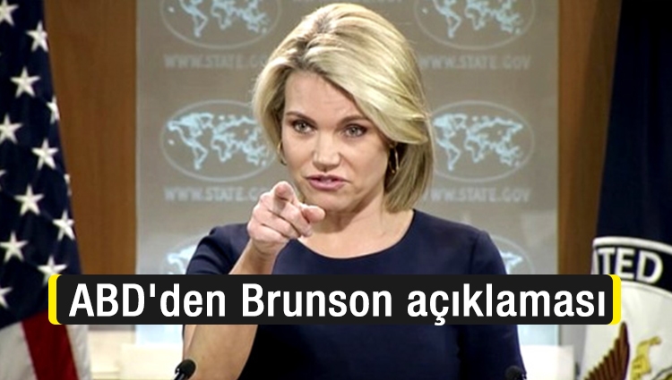 ABD'den ajan Brunson açıklaması