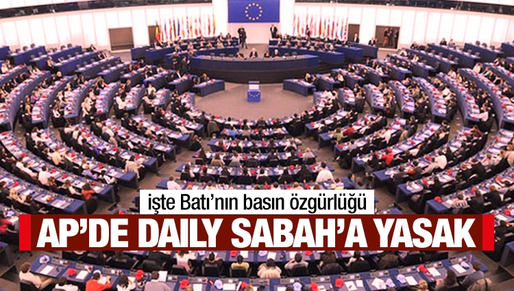 Daily Sabah gazetesinin AP'de dağıtımı yasaklandı.