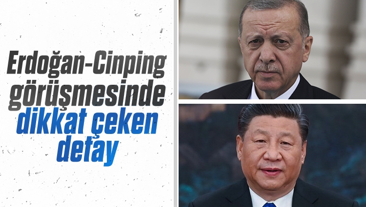 Cumhurbaşkanı Erdoğan, Çin lideri Şi Cinping ile görüştü