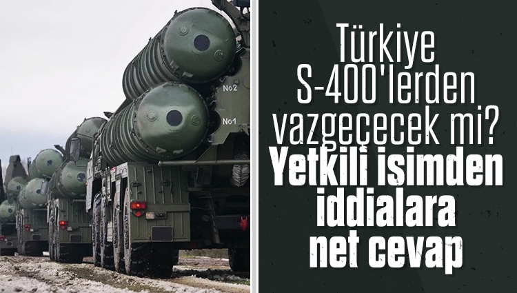 Rus gazetesine konuşan Savunma Sanayii Başkanı İsmail Demir, Türkiye'nin Rusya'dan satın aldığı S-400'lerden vazgeçeceği iddiasını net bir dille yalanladı