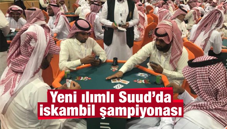 Suudi Arabistan'da iskambil şampiyonası