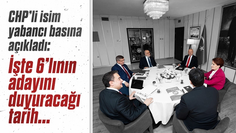 Kılıçdaroğlu'nun başdanışmanı Ünal Çeviköz, altılı masanın adayının muhtemelen şubat ayı içerisinde açıklanacağını söyledi