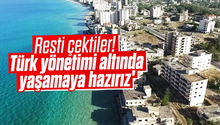 Rumlara resti çektiler! 'Türk yönetimi altında yaşamaya hazırız'