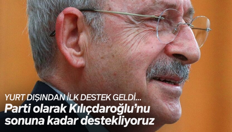 Avrupa Sosyalistler Partisi'nden Kılıçdaroğlu'na adaylık desteği