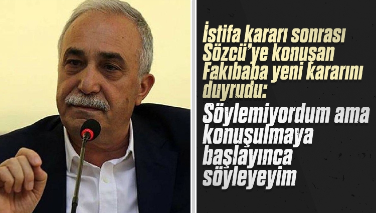 AK Parti'den ve milletvekilliğinden istifa eden Ahmet Eşref Fakıbaba İYİ Parti’ye katılacak