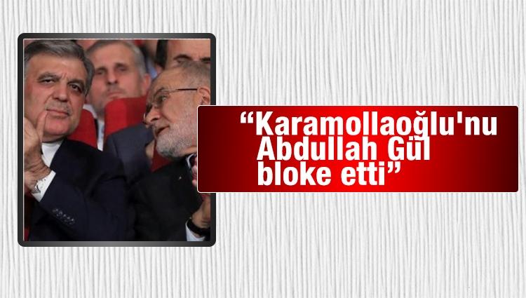 Mustafa Şentop : Karamollaoğlu'nu Abdullah Gül bloke etti 