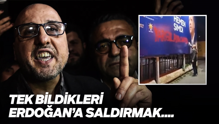 Kirli planlar devreye mi girdi? TİP'li Ahmet Şık AK Parti'nin afişine "Yargılanacaksınız" yazdı