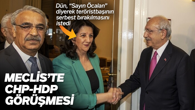 Meclis'te Kemal Kılıçdaroğlu-HDP görüşmesi