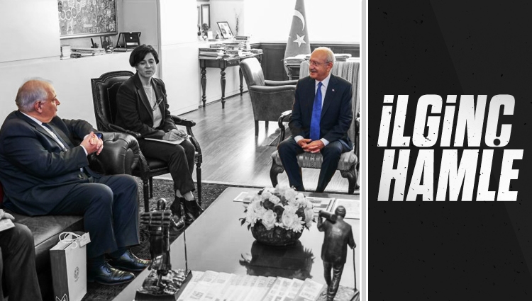Kılıçdaroğlu, Yunanistan'ın Ankara Büyükelçisi Christodoulos Lazaris ile bir araya geldi