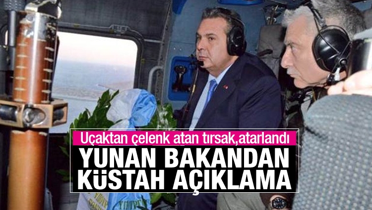 Son dakika: Yunan Savunma Bakanı'ndan Türkiye'yi kızdıracak açıklama