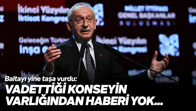 Kılıçdaroğlu, yıllardır hizmet veren "Vergi Konseyi"ni kurmayı vadetti