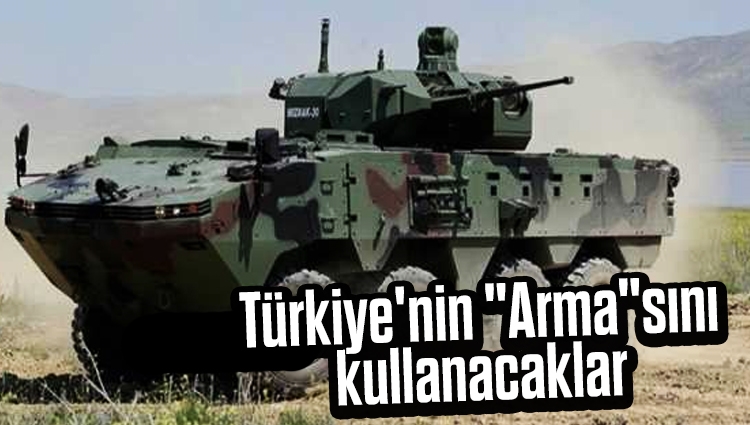 Yerli ve milli imkanlarla geliştirildi... Türkiye'nin "Arma"sını kullanacaklar