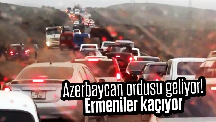 Azerbaycan ordusu geliyor! Ermeniler Hankendi'den kaçıyor