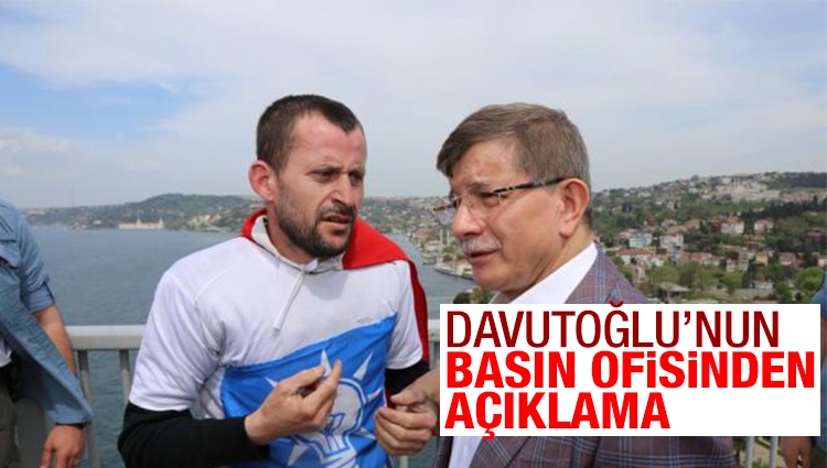 Davutoğlu'nun basın ofisinden "kurgu intihar" iddialarına ilişkin açıklama