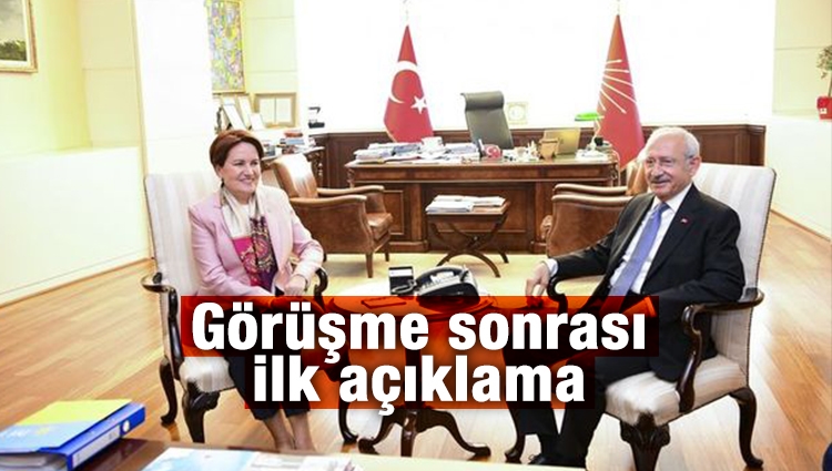 Kılıçdaroğlu ile görüşen Akşener: Adaylığım sürüyor