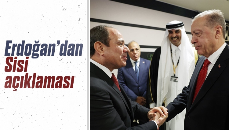 Cumhurbaşkanı Erdoğan, Katar dönüşü gazetecilerin sorularını yanıtladı