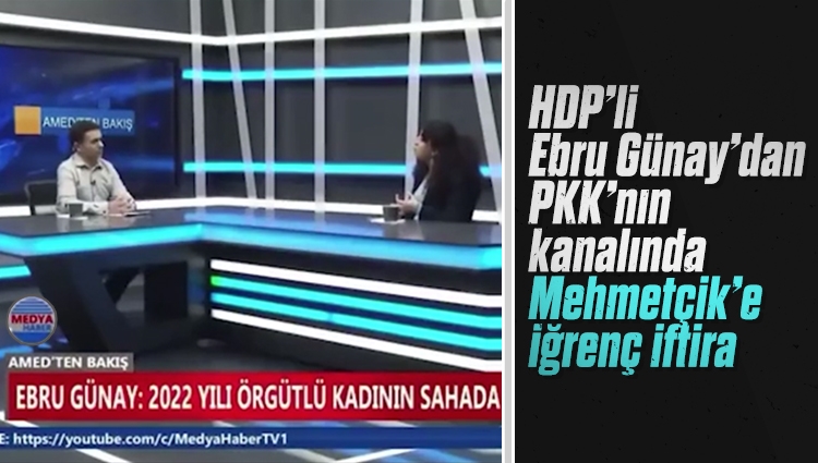 HDP'li Ebru Günay polise ve askere tecavüz iftirası attı!
