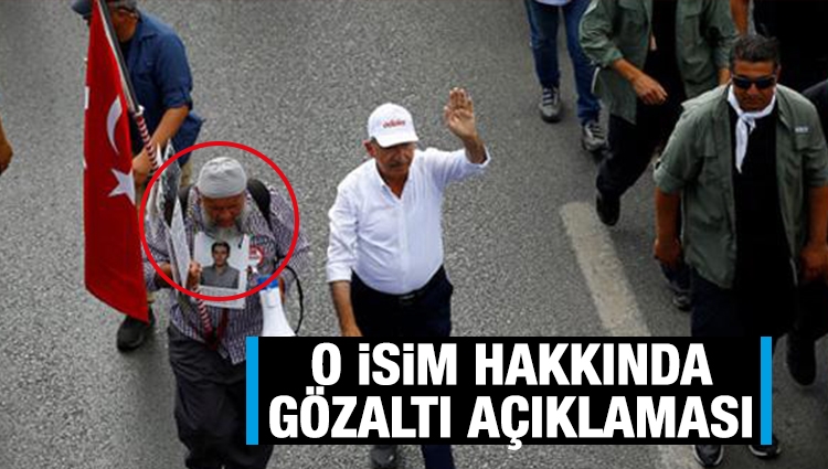 Kılıçdaroğlu ile İstanbul'a yürüyen Veysel Kılıç'tan 'gözaltı' açıklaması