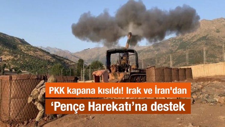 PKK kapana kısıldı! Irak ve İran'dan ‘Pençe Harekatı’na destek