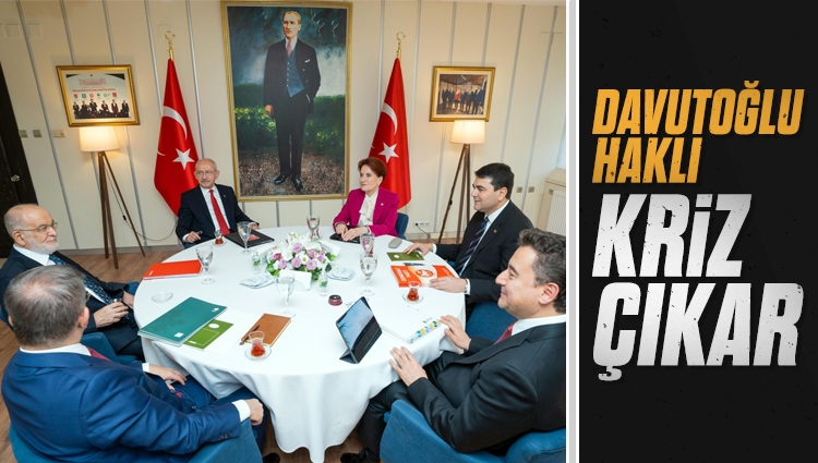 Evet kriz çıkar: Kılıçdaroğlu Davutoğlu'na hak verdi