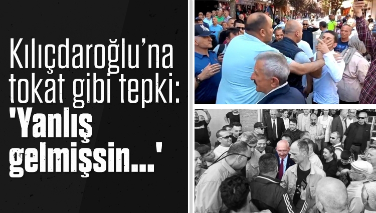 Kılıçdaroğlu'na Düzce'de tepki: 'Burası Kandil değil, Düzce. Yanlış gelmişsin'