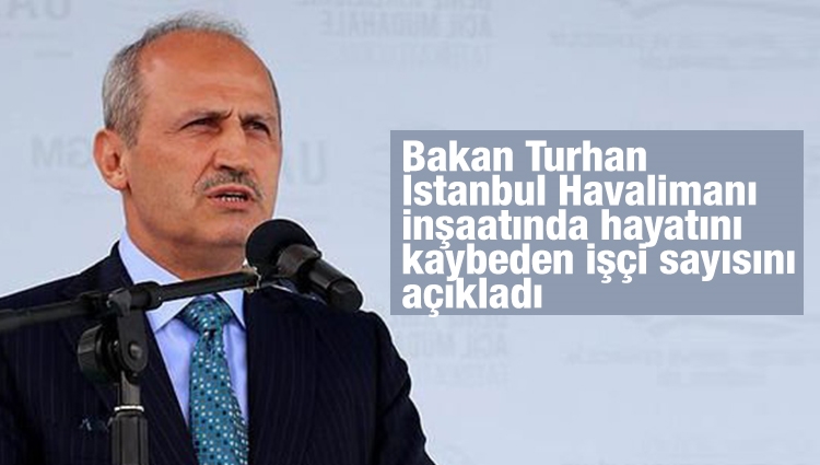Bakan Turhan'dan,CHP'li Tanrıkulu'nun iddialarına yanıt