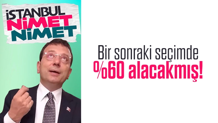 İBB Başkanı İmamoğlu'ndan bir sonraki İstanbul seçimi için oy tahmini