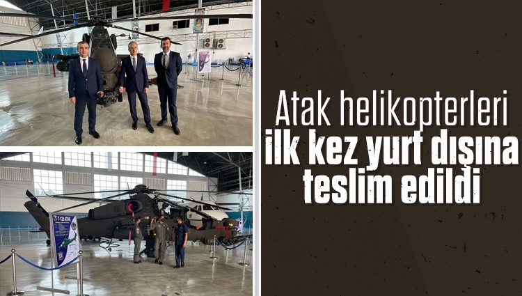 Savunma Sanayi Başkanı İsmail Demir, “Atak helikopterlerimizi yurt dışında ilk kez Filipinler’e teslim ediyoruz” dedi