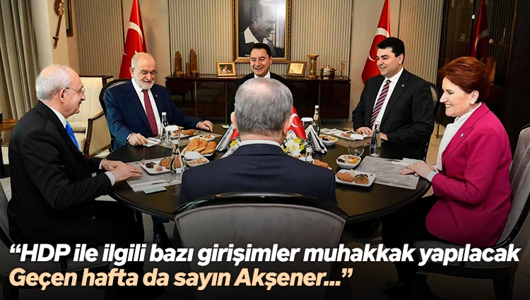 Kılıçdaroğlu'nun yardımcısı: HDP ile ilgili bazı girişimler muhakkak yapılacak. Geçen hafta da Akşener Diyarbakır’a gitti çok güzel açıklamaları oldu